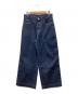SUBLATIONS（サブレーションズ）の古着「WIDE SEAM DENIM BAGGY PANTS」｜インディゴ