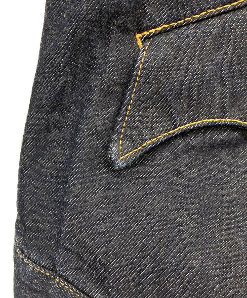 SUBLATIONS（サブレーションズ）SUBLATIONS (サブレーションズ) LOW SILHOUETTE DENIM VEST インディゴ サイズ:1の古着・服飾アイテム