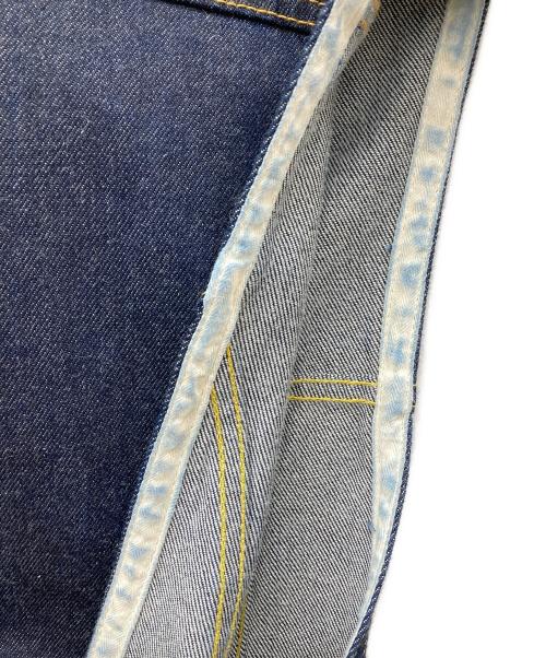 SUBLATIONS（サブレーションズ）SUBLATIONS (サブレーションズ) LOW SILHOUETTE DENIM VEST インディゴ サイズ:1の古着・服飾アイテム