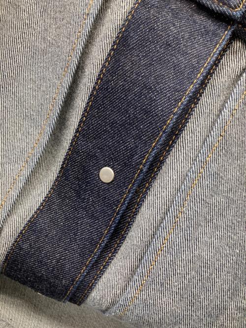 SUBLATIONS（サブレーションズ）SUBLATIONS (サブレーションズ) LOW SILHOUETTE DENIM VEST インディゴ サイズ:1の古着・服飾アイテム
