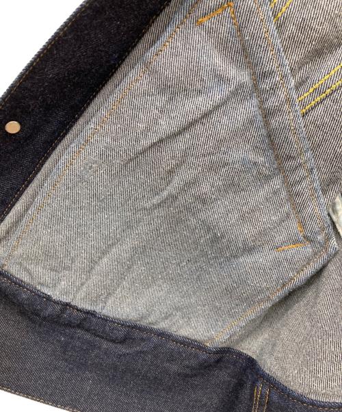 SUBLATIONS（サブレーションズ）SUBLATIONS (サブレーションズ) LOW SILHOUETTE DENIM VEST インディゴ サイズ:1の古着・服飾アイテム
