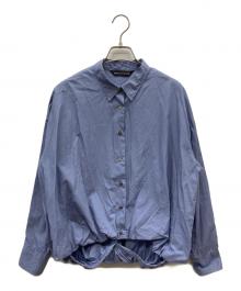 mizuiro-ind（ミズイロインド）の古着「L/S バルーンシャツ」｜ブルー
