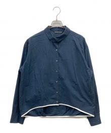 mizuiro-ind（ミズイロインド）の古着「L/S シャツ」｜ネイビー