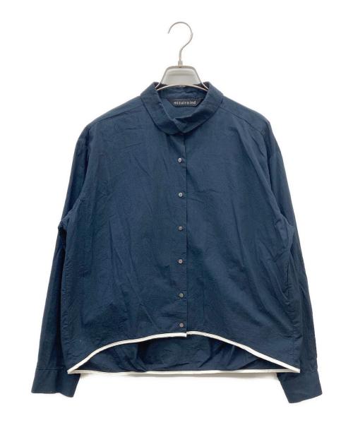 mizuiro-ind（ミズイロインド）mizuiro-ind (ミズイロインド) L/S シャツ ネイビー サイズ:FREEの古着・服飾アイテム