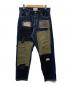 overprint（オーバープリント）の古着「REPAIR PANTS TYPE C」｜インディゴ