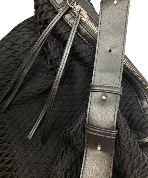 Ameri（アメリ）AMERI (アメリ) MEDI MESH ROUND SHOULDER BAG ブラックの古着・服飾アイテム