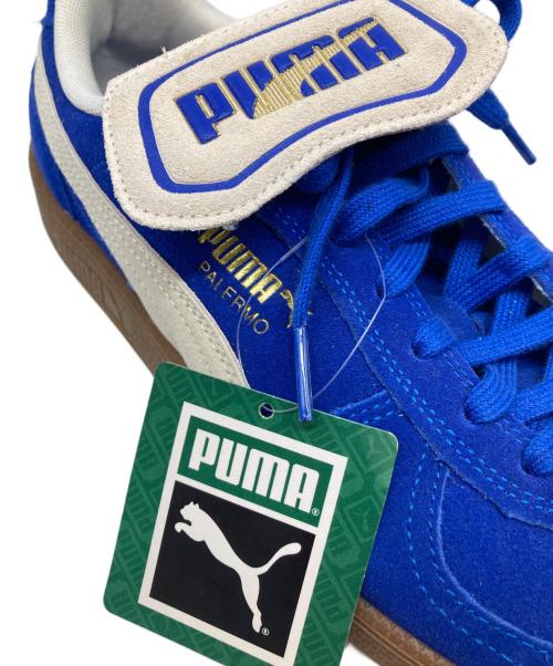 PUMA（プーマ）PUMA (プーマ) パレルモ ローカットスニーカー ブルー サイズ:27.5 未使用品の古着・服飾アイテム