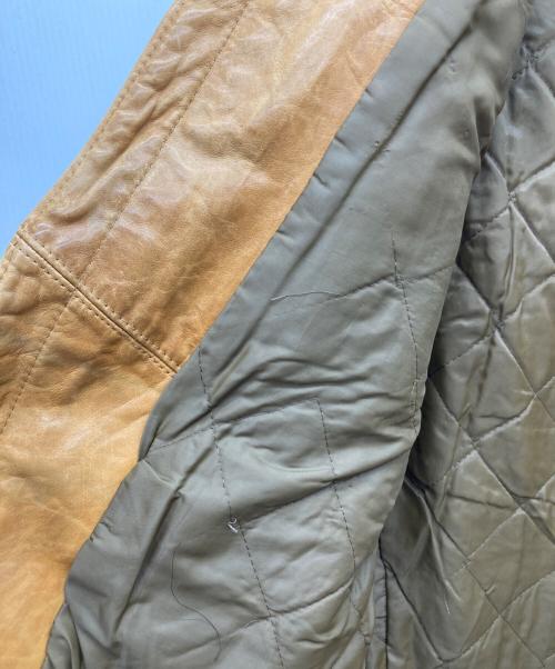 Schott（ショット）Schott (ショット) 70s CYCLE RIDER シングルライダースジャケット ベージュ サイズ:44の古着・服飾アイテム