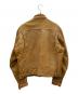 Schott (ショット) 70s CYCLE RIDER シングルライダースジャケット ベージュ サイズ:44：30000円