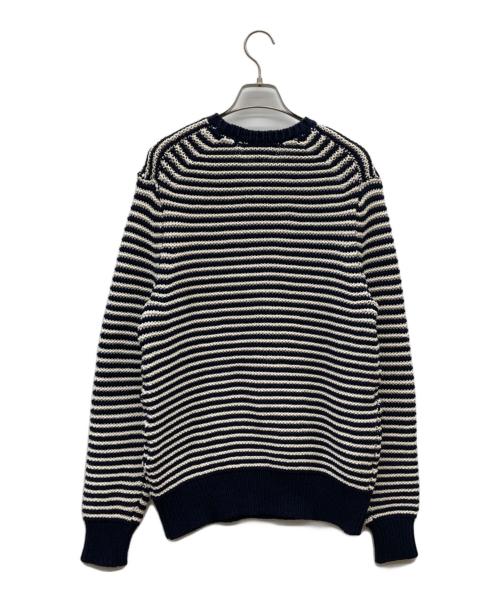 BROOKS BROTHERS（ブルックスブラザーズ）BROOKS BROTHERS (ブルックスブラザーズ) ロブスターデザインニット ネイビー×ホワイト サイズ:Mの古着・服飾アイテム