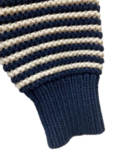 BROOKS BROTHERS（ブルックスブラザーズ）BROOKS BROTHERS (ブルックスブラザーズ) ロブスターデザインニット ネイビー×ホワイト サイズ:Mの古着・服飾アイテム