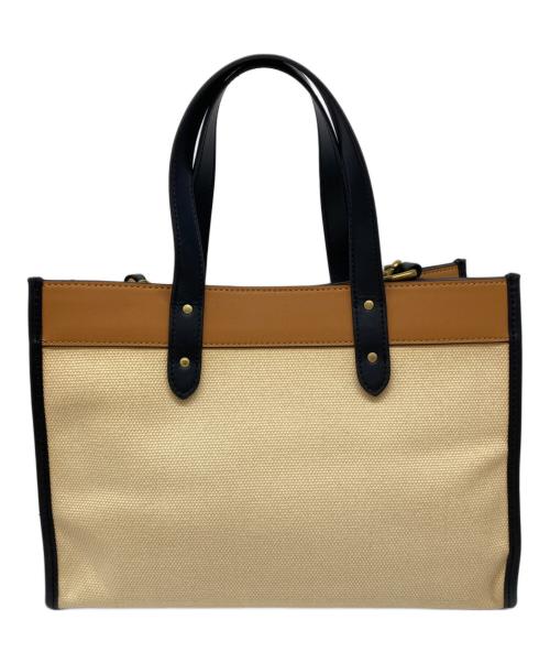 COACH（コーチ）COACH (コーチ) FIELD TOTE 30 アイボリーの古着・服飾アイテム