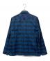 Needles (ニードルズ) Cowboy One-Up Shirt ブルー×ブラック サイズ:M：10000円