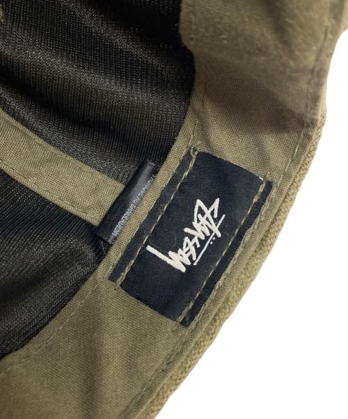 stussy（ステューシー）stussy (ステューシー) No Wale Cord Low Pro Cap オリーブの古着・服飾アイテム