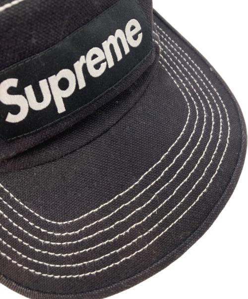 SUPREME（シュプリーム）Supreme (シュプリーム) 20SS Field Camp Cap ブラックの古着・服飾アイテム