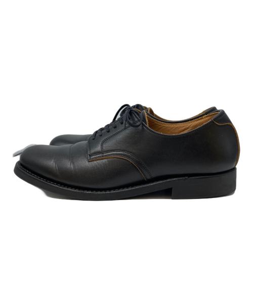 AVIREX（アヴィレックス）AVIREX (アヴィレックス) HERITAGE NAVY SERVICE SHOES ブラック サイズ:10の古着・服飾アイテム