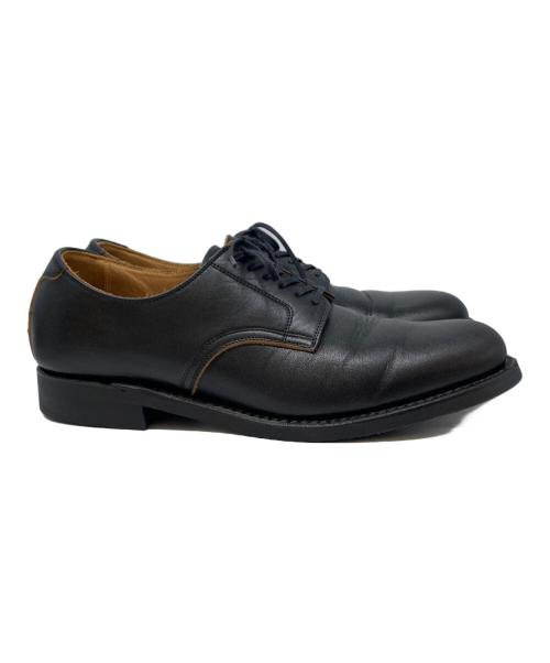 AVIREX（アヴィレックス）AVIREX (アヴィレックス) HERITAGE NAVY SERVICE SHOES ブラック サイズ:10の古着・服飾アイテム