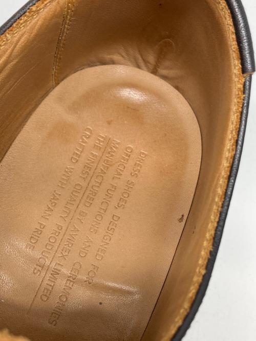 AVIREX（アヴィレックス）AVIREX (アヴィレックス) HERITAGE NAVY SERVICE SHOES ブラック サイズ:10の古着・服飾アイテム