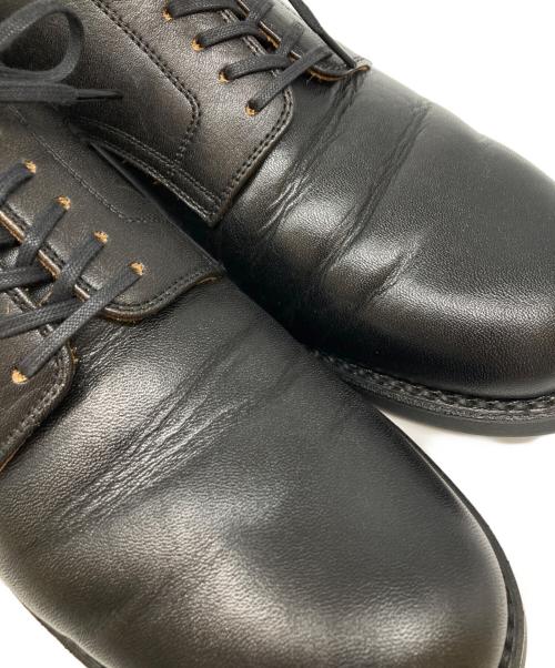 AVIREX（アヴィレックス）AVIREX (アヴィレックス) HERITAGE NAVY SERVICE SHOES ブラック サイズ:10の古着・服飾アイテム