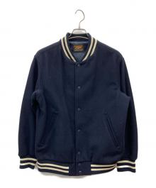 skookum（スクーカム）の古着「AWARD JACKET スタジャン」｜ネイビー