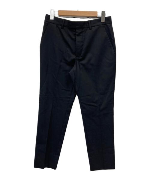 Maison Margiela（メゾンマルジェラ）Maison Margiela (メゾンマルジェラ) 19SS ウールトラウザーパンツ ブラック サイズ:46の古着・服飾アイテム
