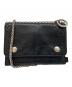 CELINE（セリーヌ）の古着「パイソンチェーンカードケース」｜ブラック