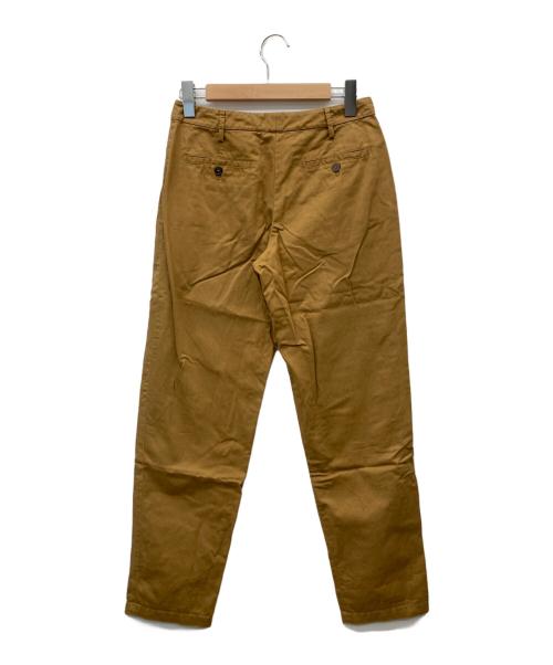 Maison Margiela（メゾンマルジェラ）Maison Margiela (メゾンマルジェラ) リネンブレンドパンツ ブラウン サイズ:38の古着・服飾アイテム
