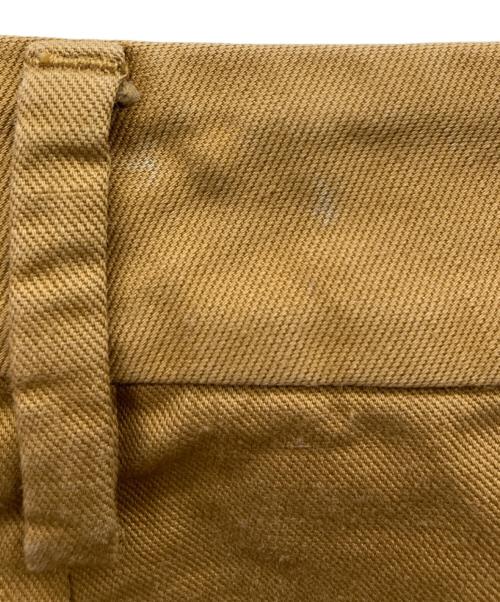 Maison Margiela（メゾンマルジェラ）Maison Margiela (メゾンマルジェラ) リネンブレンドパンツ ブラウン サイズ:38の古着・服飾アイテム