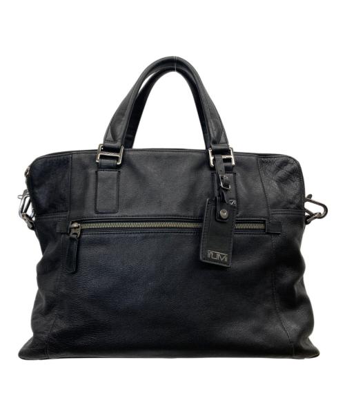 TUMI（トゥミ）TUMI (トゥミ) BEACON HILL Branch Slim Laptop Leather Brief ブラック サイズ:-の古着・服飾アイテム