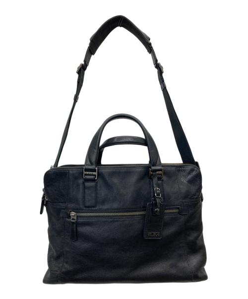TUMI（トゥミ）TUMI (トゥミ) BEACON HILL Branch Slim Laptop Leather Brief ブラック サイズ:-の古着・服飾アイテム