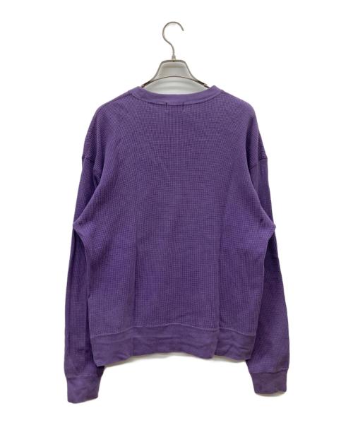 Hysteric Glamour（ヒステリックグラマー）Hysteric Glamour (ヒステリックグラマー) サーマルカットソー パープル サイズ:SIZE Mの古着・服飾アイテム