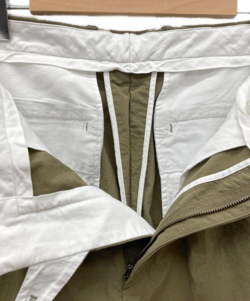 STEVEN ALAN（スティーブンアラン）STEVEN ALAN (スティーブンアラン) NY OX OUT 1P SLACKS オリーブ サイズ:S 未使用品の古着・服飾アイテム