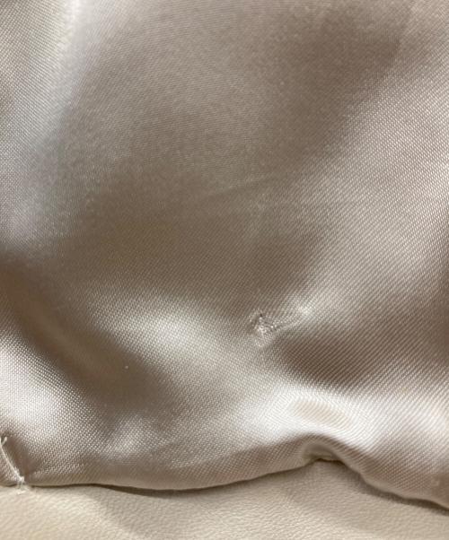 BURBERRY BLACK LABEL（バーバリーブラックレーベル）BURBERRY BLACK LABEL (バーバリーブラックレーベル) ラムレザーテーラードジャケット ベージュ サイズ:Sの古着・服飾アイテム