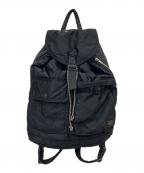 PORTERポーター）の古着「TANKER BACKPACK/タンカーバックパック」｜ブラック