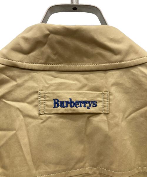 Burberry's（バーバリーズ）Burberry's (バーバリーズ) ロゴ刺繍ジップブルゾン ベージュ サイズ:SAの古着・服飾アイテム