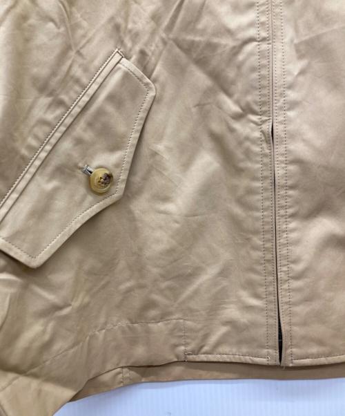 Burberry's（バーバリーズ）Burberry's (バーバリーズ) ロゴ刺繍ジップブルゾン ベージュ サイズ:SAの古着・服飾アイテム