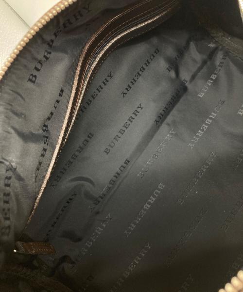 BURBERRY（バーバリー）BURBERRY (バーバリー) ノバチェックミニボストンバッグ ベージュの古着・服飾アイテム