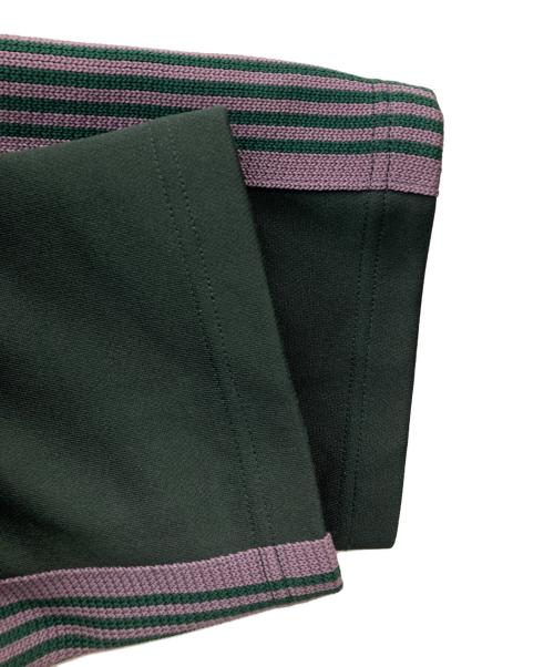 Needles（ニードルズ）Needles (ニードルズ) Narrow Track Pant グリーン×ラベンダー サイズ:Sの古着・服飾アイテム