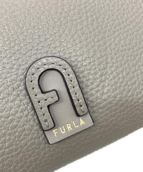 FURLA（フルラ）FURLA (フルラ) アテナショルダーバッグ グレーの古着・服飾アイテム