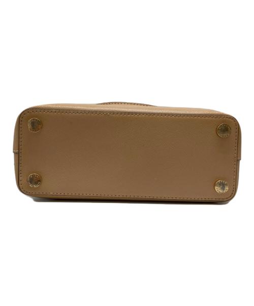 MICHAEL KORS（マイケルコース）MICHAEL KORS (マイケルコース) Savannah Small patenet Saffiano 2WAY ベージュの古着・服飾アイテム