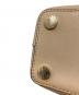 中古・古着 MICHAEL KORS (マイケルコース) Savannah Small patenet Saffiano 2WAY ベージュ：5000円