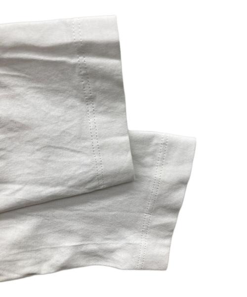 MM6 Maison Margiela（エムエムシックスメゾンマルジェラ）MM6 Maison Margiela (エムエムシックスメゾンマルジェラ) ロゴワッペンカットソー ホワイト サイズ:SIZE 14の古着・服飾アイテム
