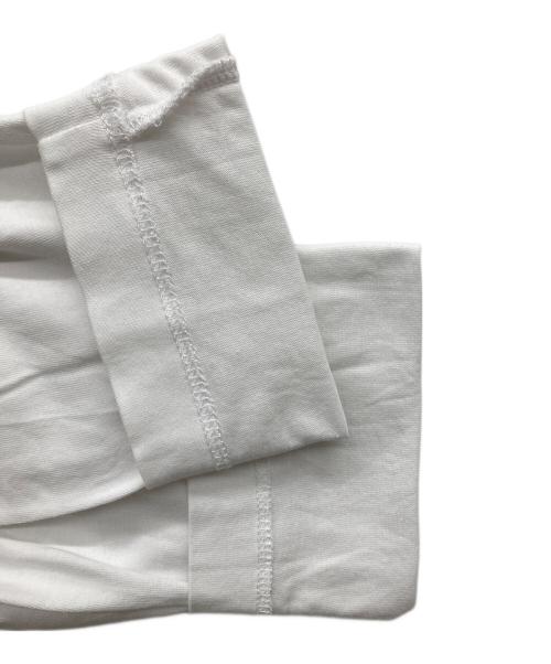 MM6 Maison Margiela（エムエムシックスメゾンマルジェラ）MM6 Maison Margiela (エムエムシックスメゾンマルジェラ) ロゴワッペンカットソー ホワイト サイズ:SIZE 14の古着・服飾アイテム
