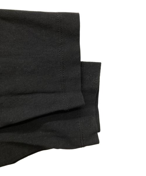 MM6 Maison Margiela（エムエムシックスメゾンマルジェラ）MM6 Maison Margiela (エムエムシックスメゾンマルジェラ) ロゴワッペンカットソー ブラック サイズ:SIZE 14の古着・服飾アイテム