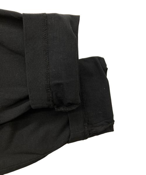 MM6 Maison Margiela（エムエムシックスメゾンマルジェラ）MM6 Maison Margiela (エムエムシックスメゾンマルジェラ) ロゴワッペンカットソー ブラック サイズ:SIZE 14の古着・服飾アイテム