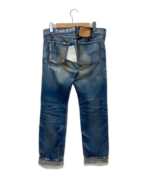 LEVI'S（リーバイス）LEVI'S (リーバイス) エクストリーム カスタマイズド ボタンフライ デニムパンツ インディゴ サイズ:SIZE W34の古着・服飾アイテム