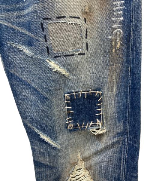 LEVI'S（リーバイス）LEVI'S (リーバイス) エクストリーム カスタマイズド ボタンフライ デニムパンツ インディゴ サイズ:SIZE W34の古着・服飾アイテム