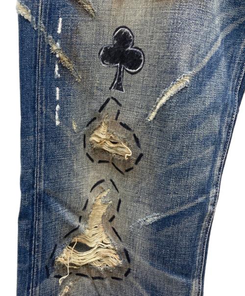 LEVI'S（リーバイス）LEVI'S (リーバイス) エクストリーム カスタマイズド ボタンフライ デニムパンツ インディゴ サイズ:SIZE W34の古着・服飾アイテム