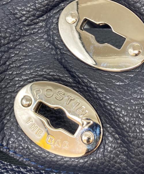zanellato（ザネラート）ZANELLATO (ザネラート) 2WAYレザーショルダーバッグ ネイビーの古着・服飾アイテム