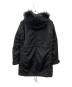 BURBERRY BLACK LABEL (バーバリーブラックレーベル) ライナー付モッズコート ブラック サイズ:M：9000円